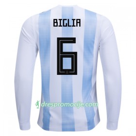 Argentina Dres Biglia 6 Domaći Svjetsko prvenstvo 2018 Dugim Rukavima